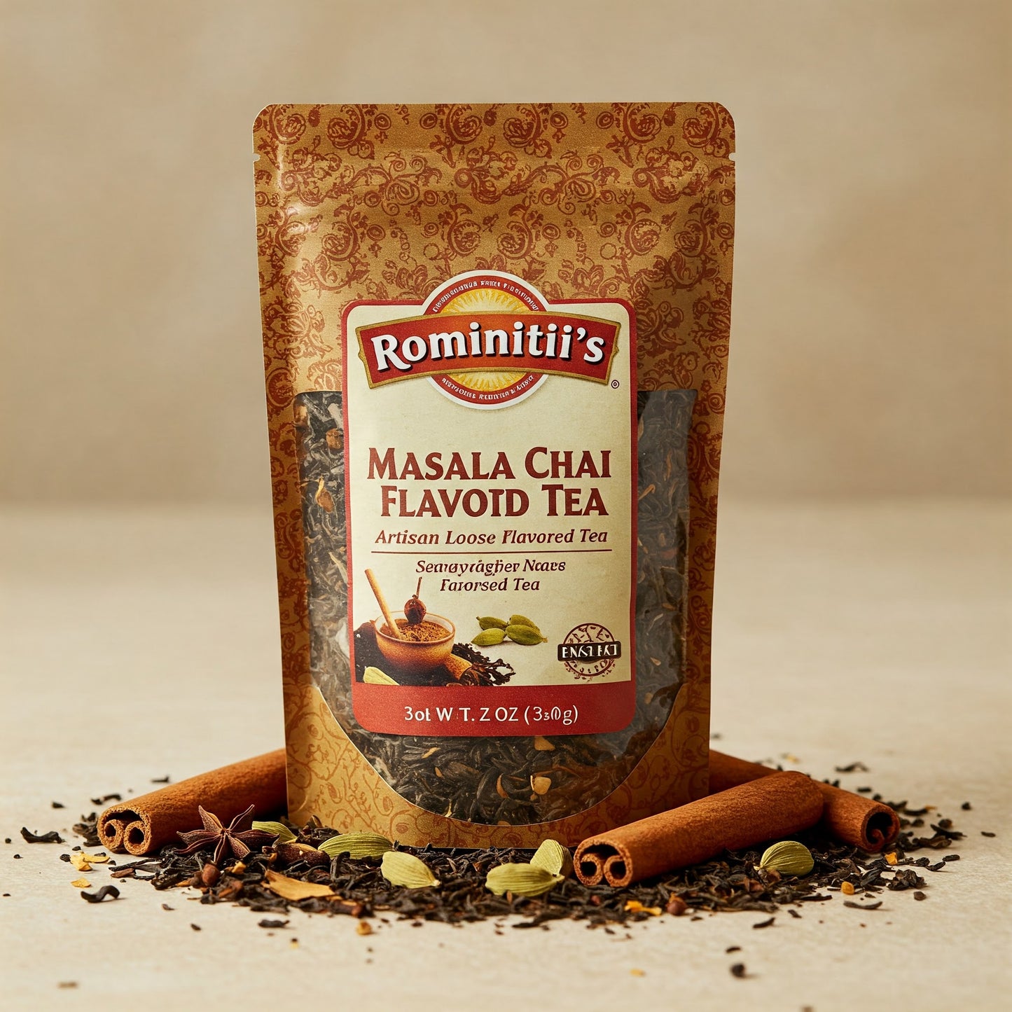 Masala Chai Artisan Loose Leaf Flavored Tea