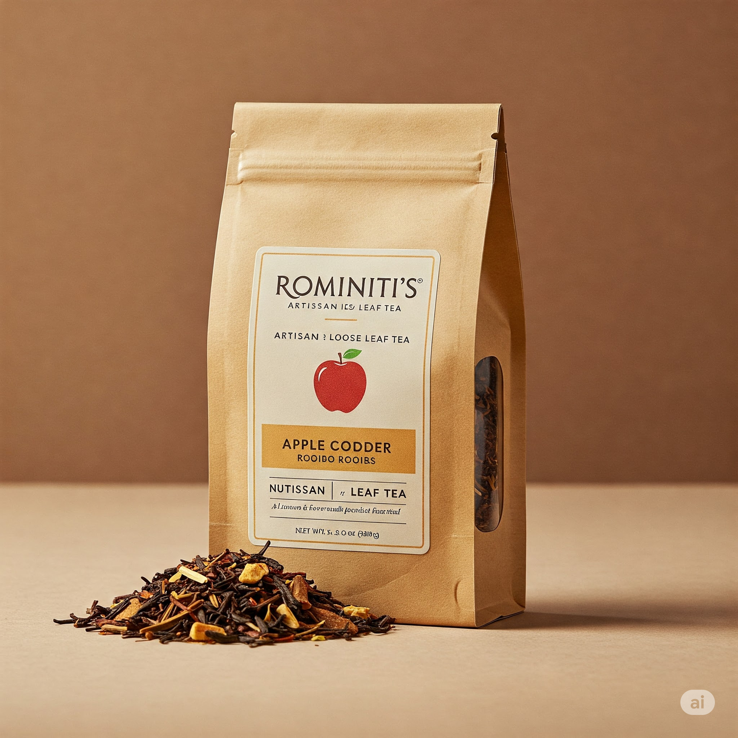 Apple Cider Rooibos Flavored Herbal Tea