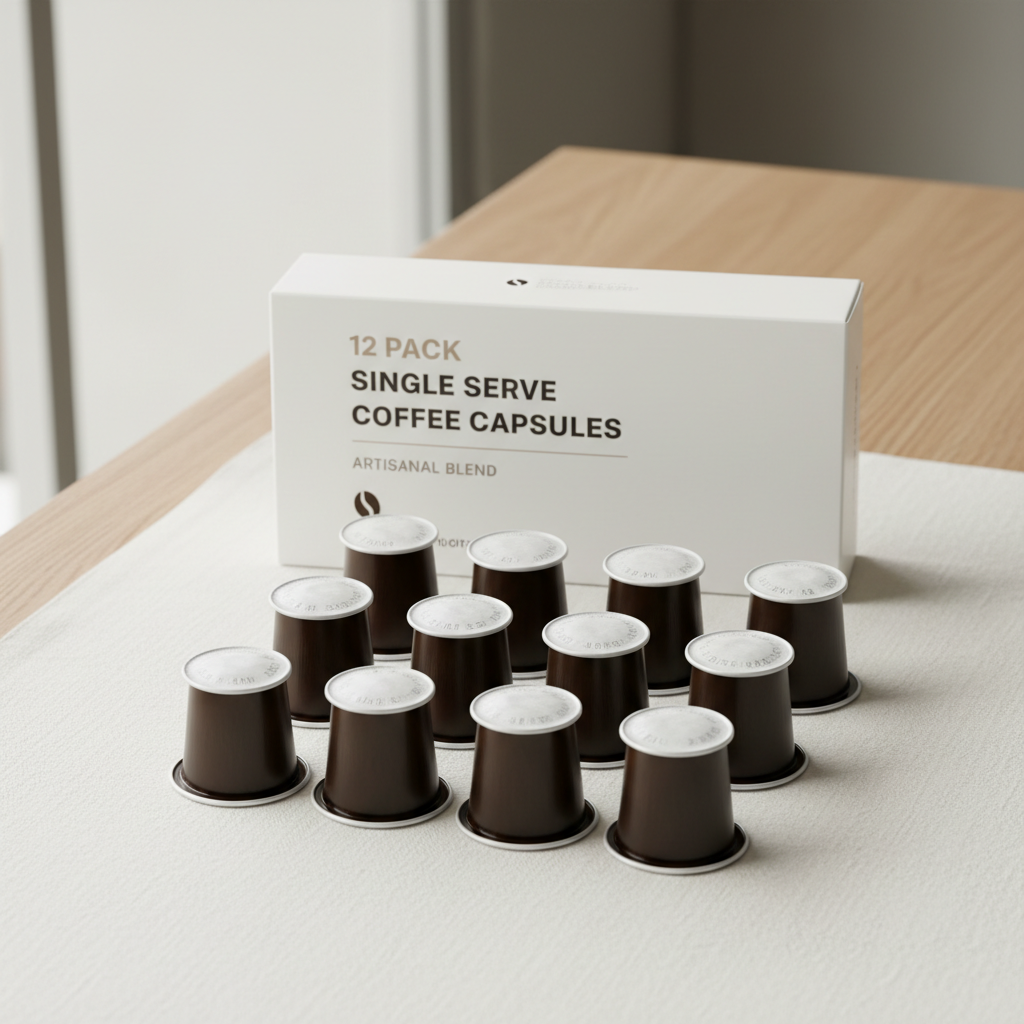 12 Pack Single Serve Coffee Capsules