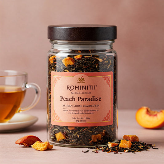 Peach Paradise Artisan Loose Leaf Flavored Tea