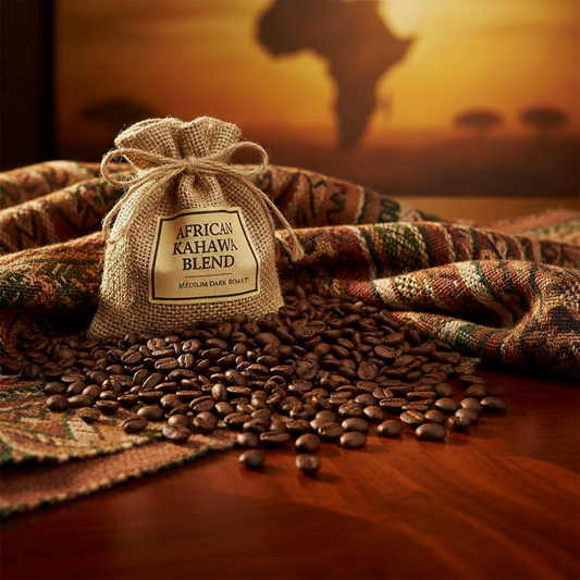 African Kahawa Blend Medium Dark Roast