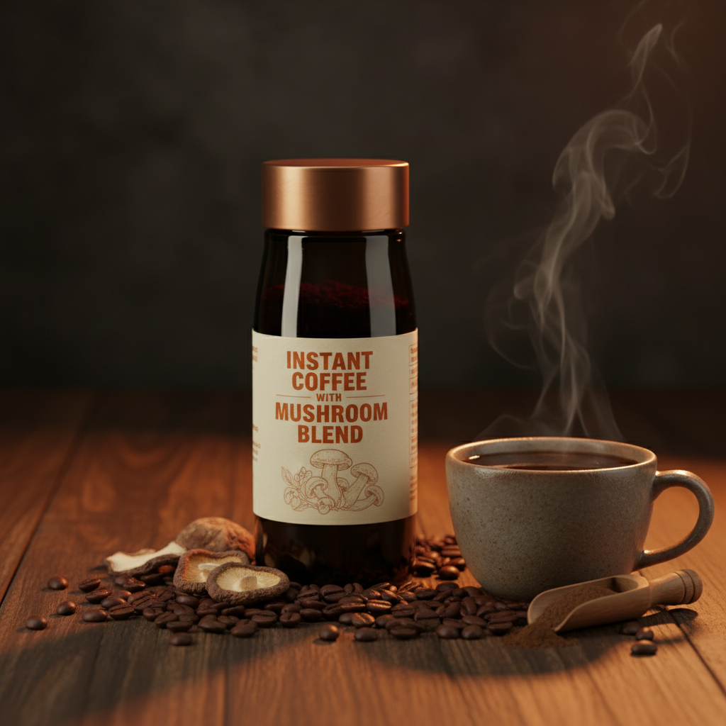 Instant Coffee with Mushroom